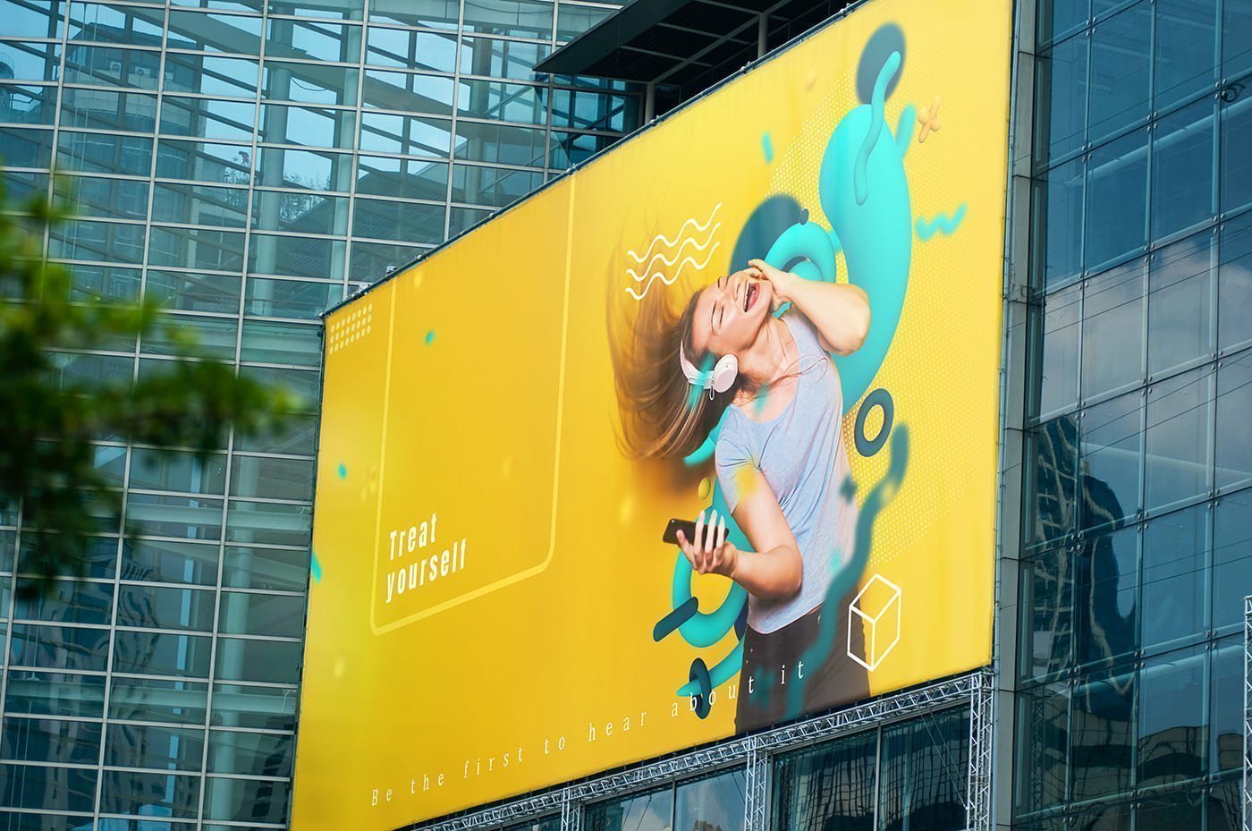 Using 3D Suprematism on Billboard